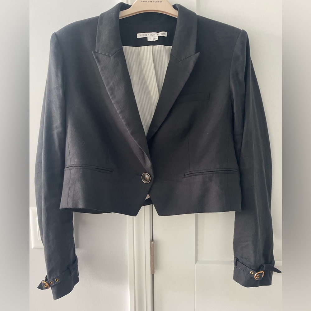 Veronica Beard Girard Jacket single button blazer - Picture 8 of 8